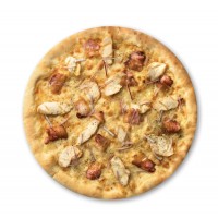 Пицца Курица с беконом 